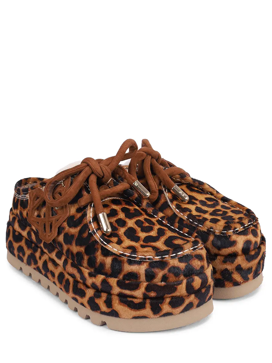 Сабо Blizzard кожаные на меху