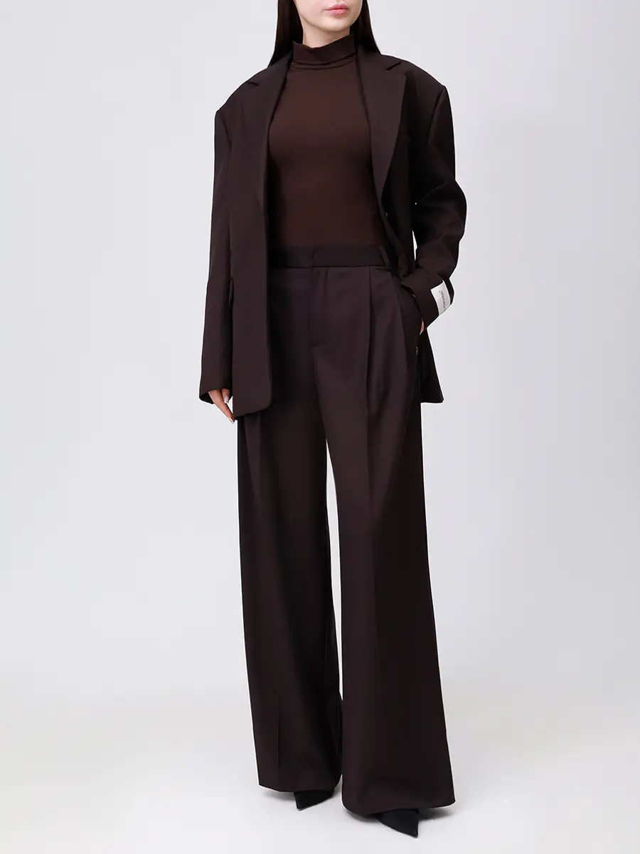 Пиджак однотонный