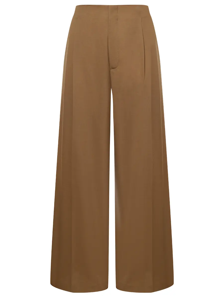 Брюки однотонные