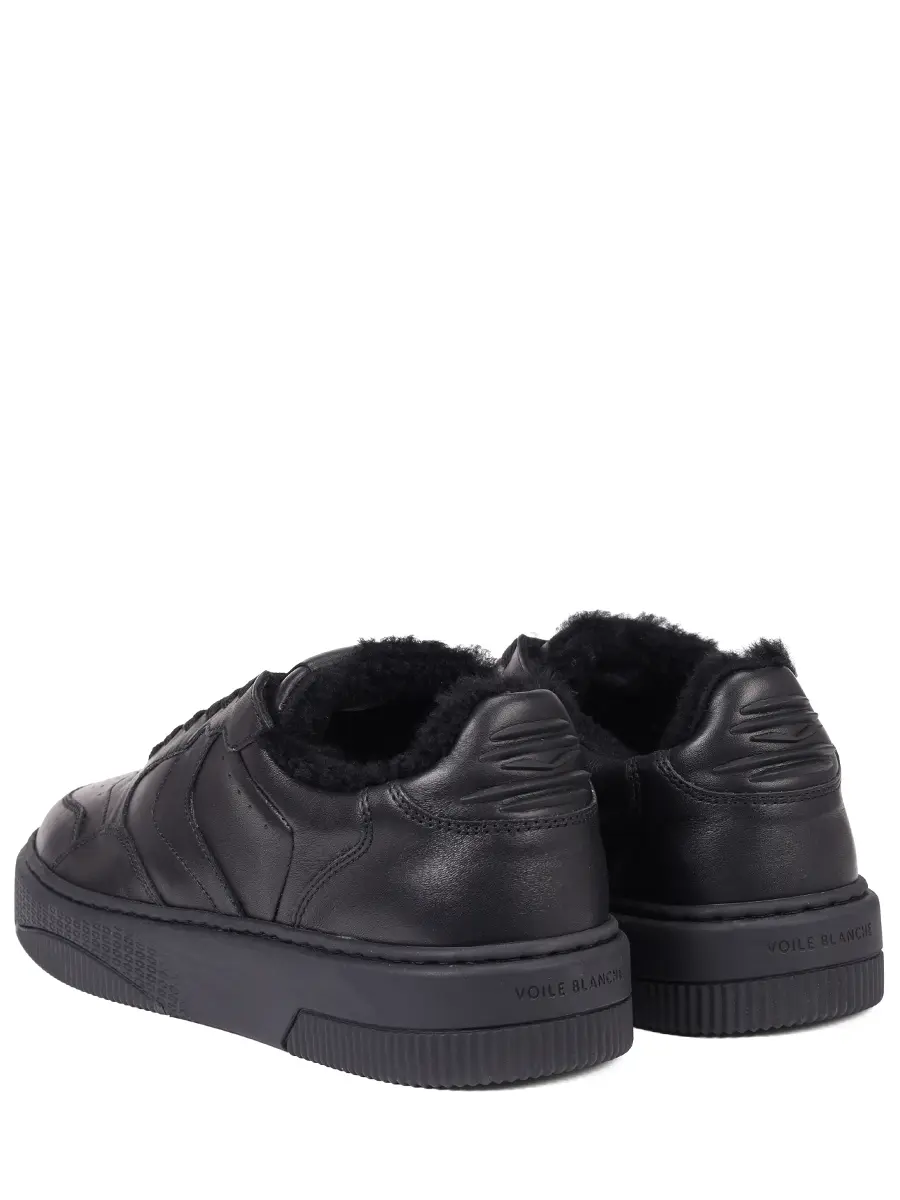 Кеды кожаные на меху Gemini