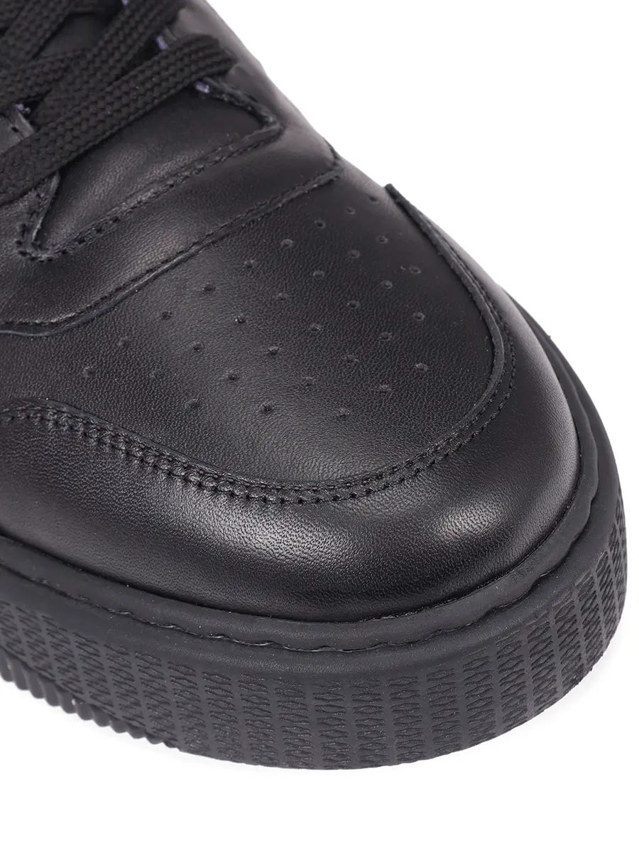 Кеды кожаные на меху Gemini