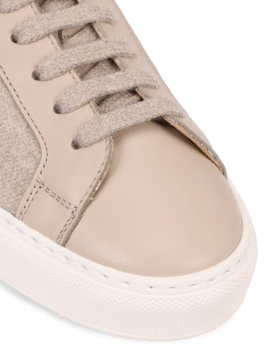 Кеды комбинированные на меху