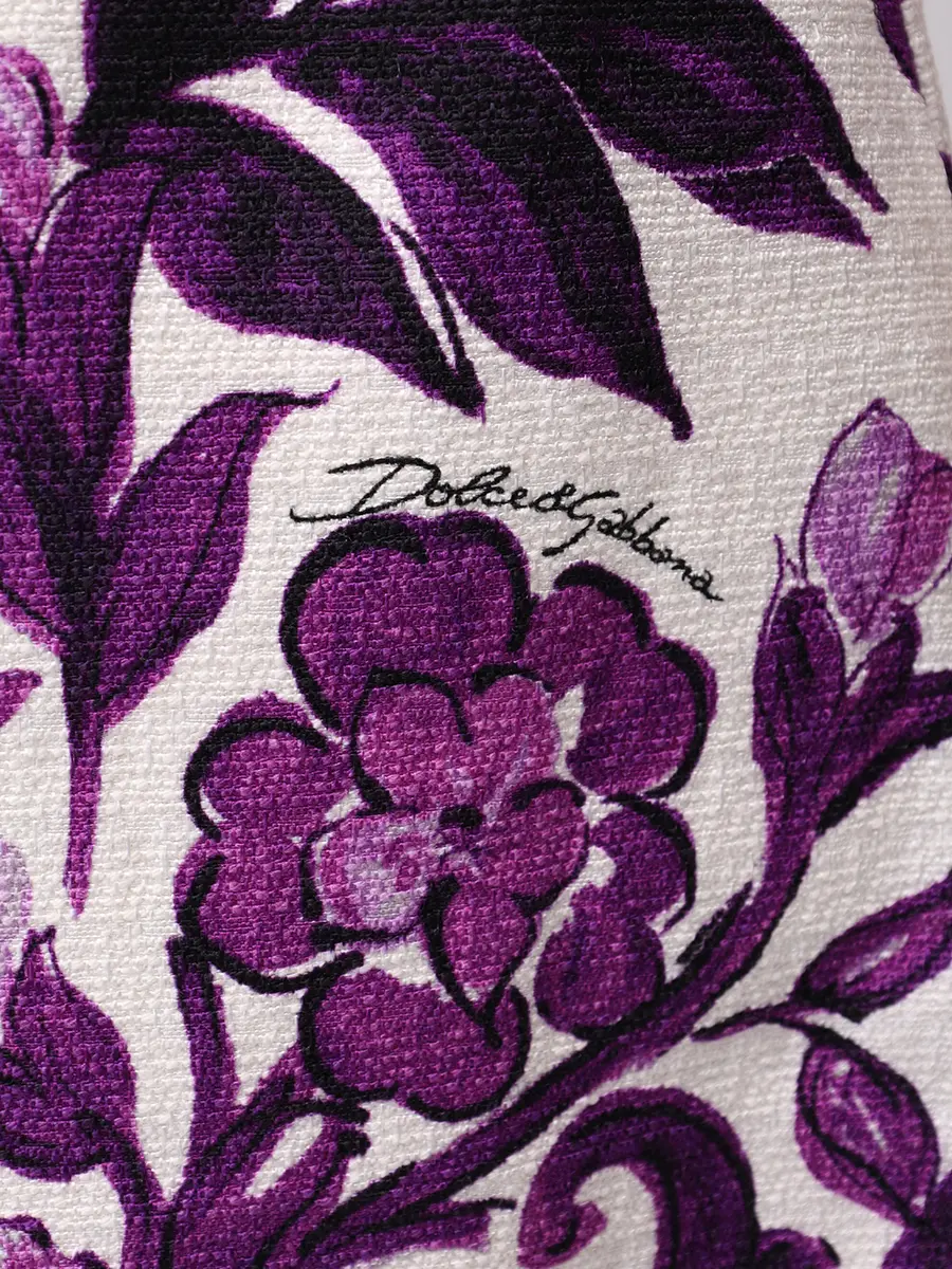 Юбка из хлопка и вискозы