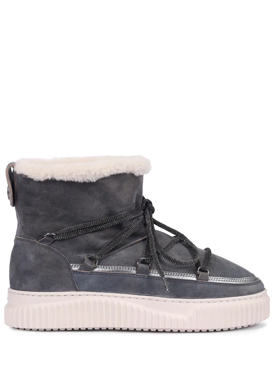 Ботинки из нутбука на меху