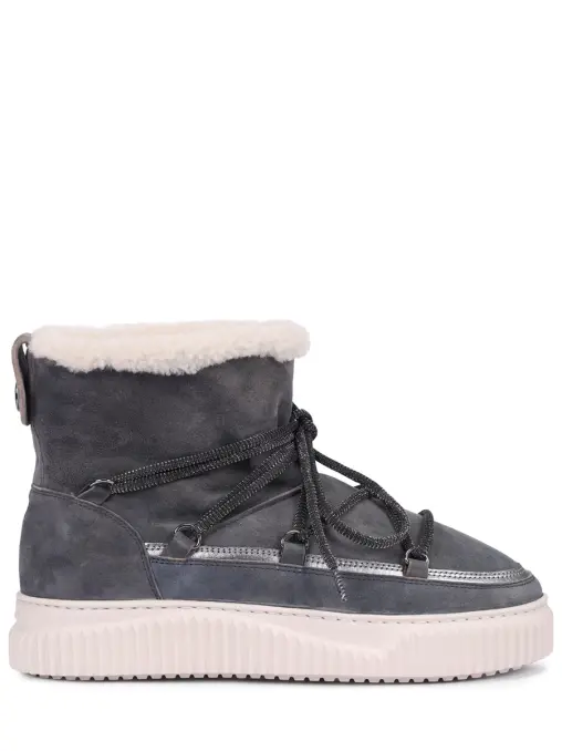 Ботинки из нутбука на меху VOILE BLANCHE