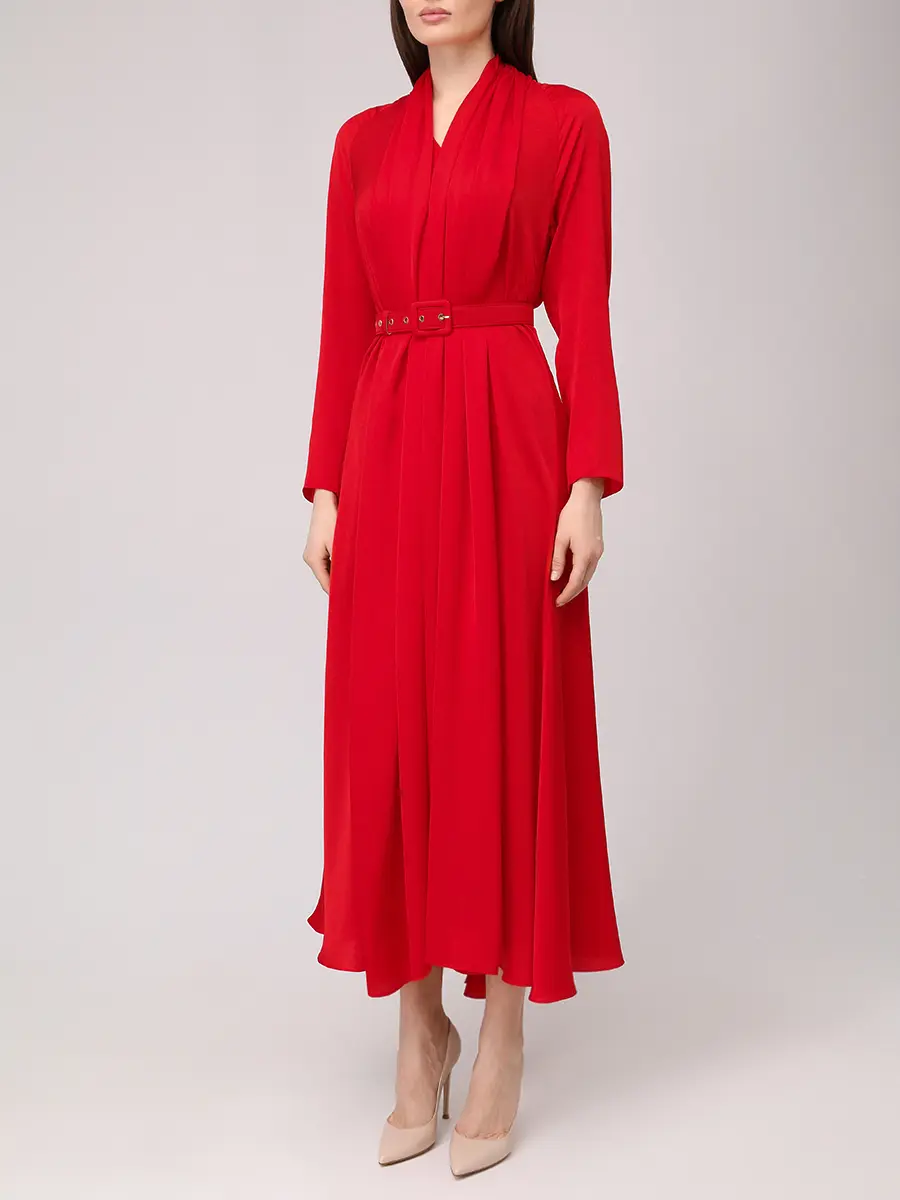 Платье шелковое