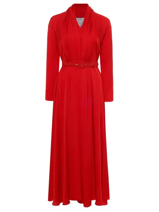 Платье шелковое OLOLOL