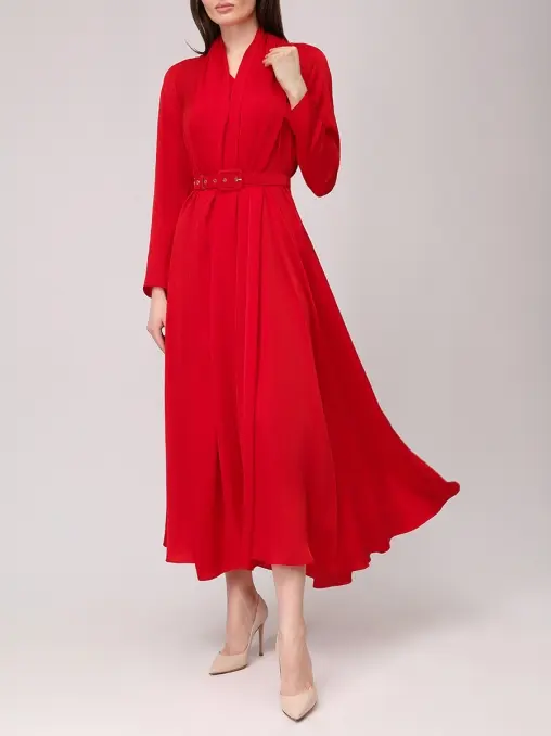 Платье шелковое OLOLOL