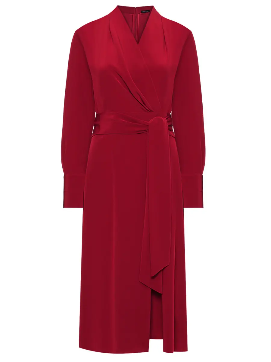 Платье однотонное