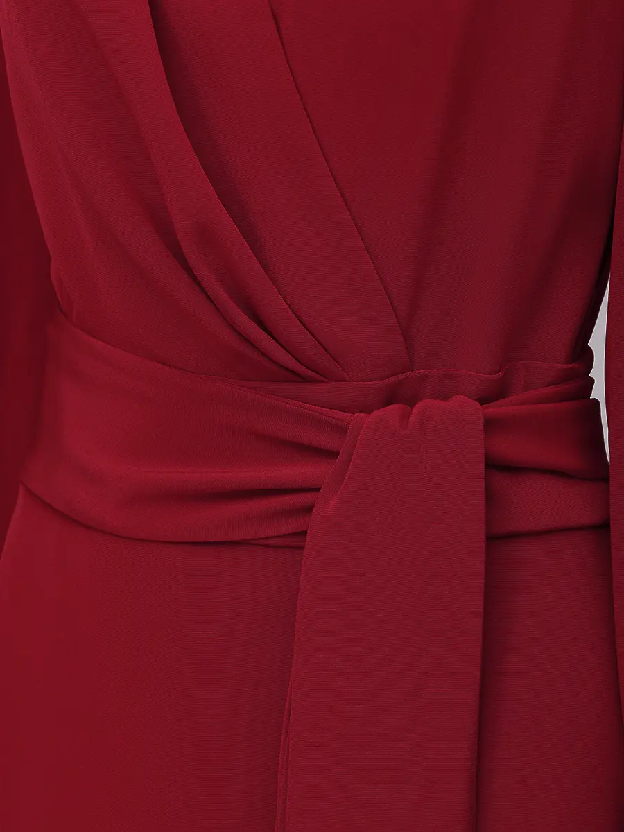 Платье однотонное