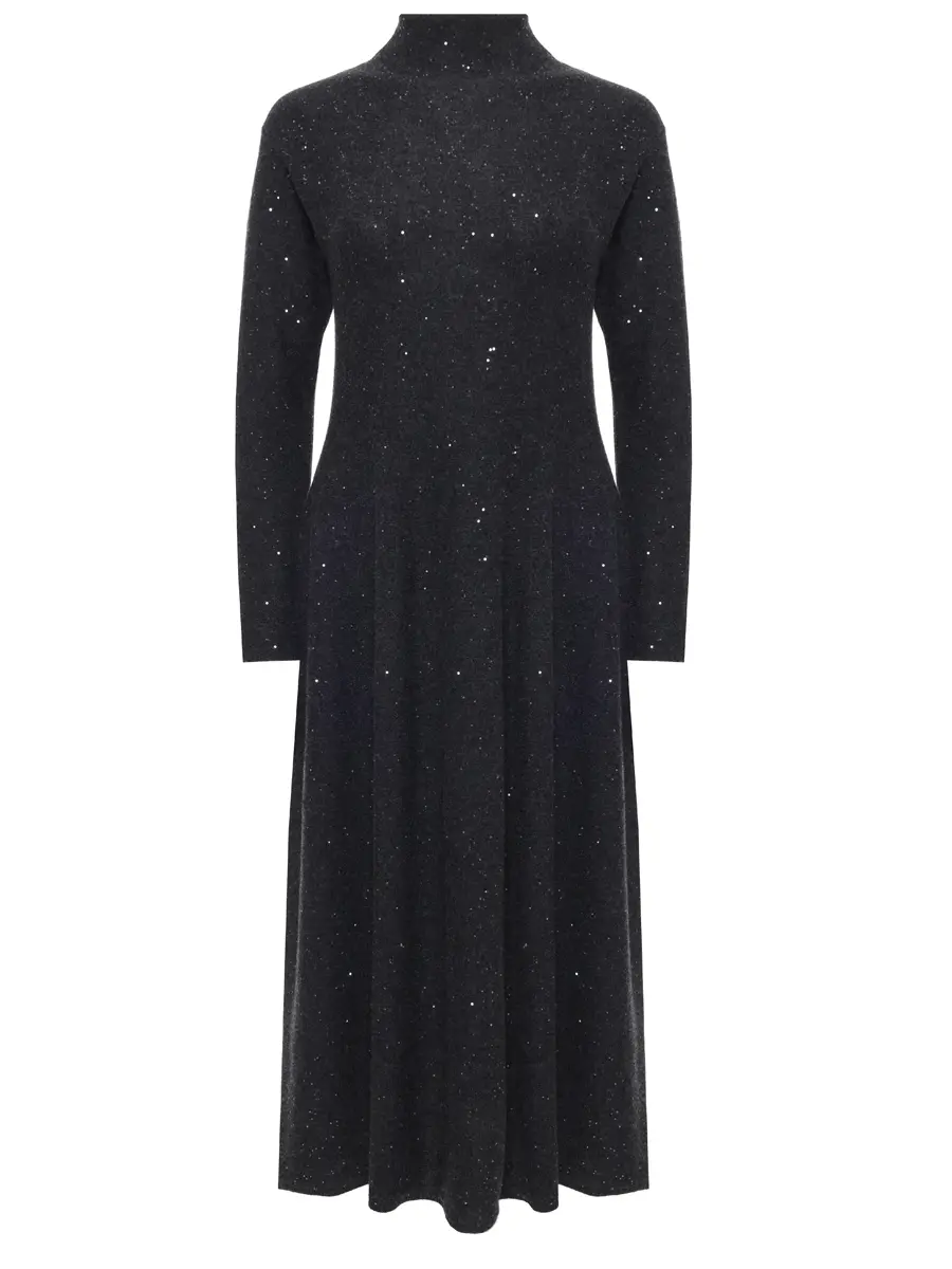 Платье шерстяное