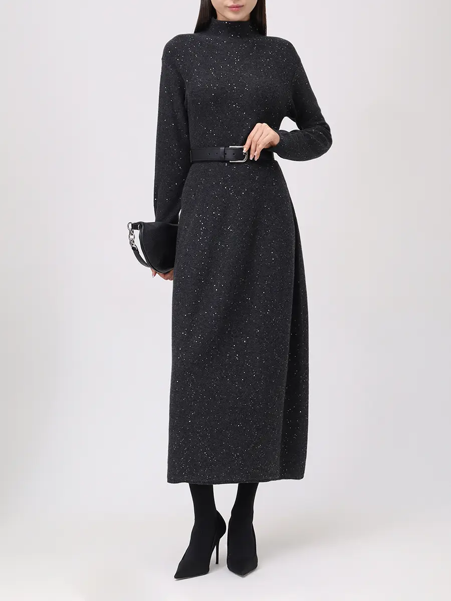 Платье шерстяное