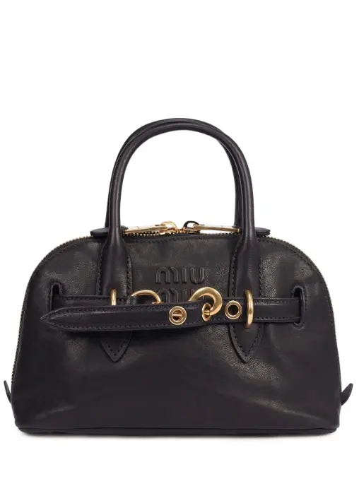 Сумка кожаная Aventure MIU MIU