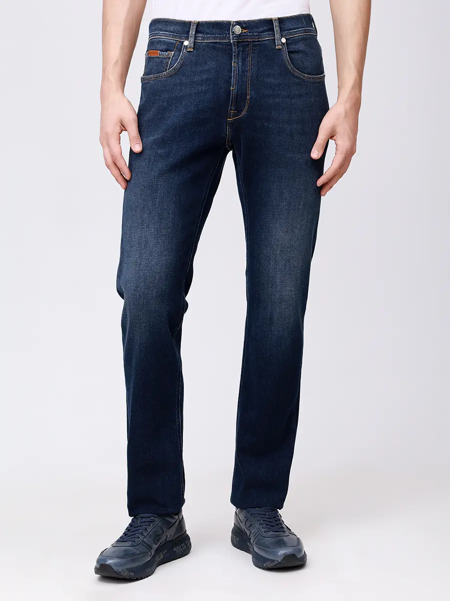 Джинсы Regular Fit хлопковые