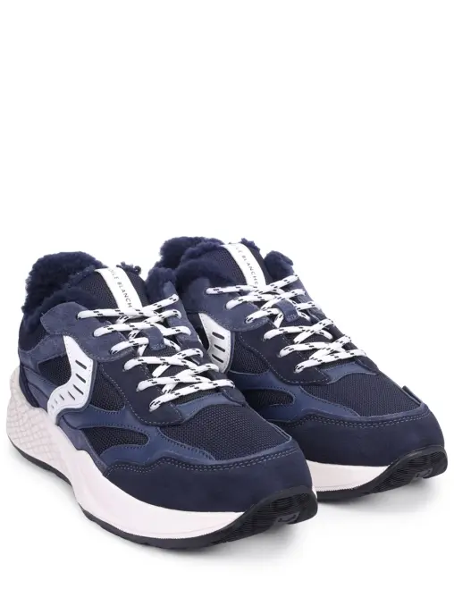 Кроссовки комбинированные на меху VOILE BLANCHE