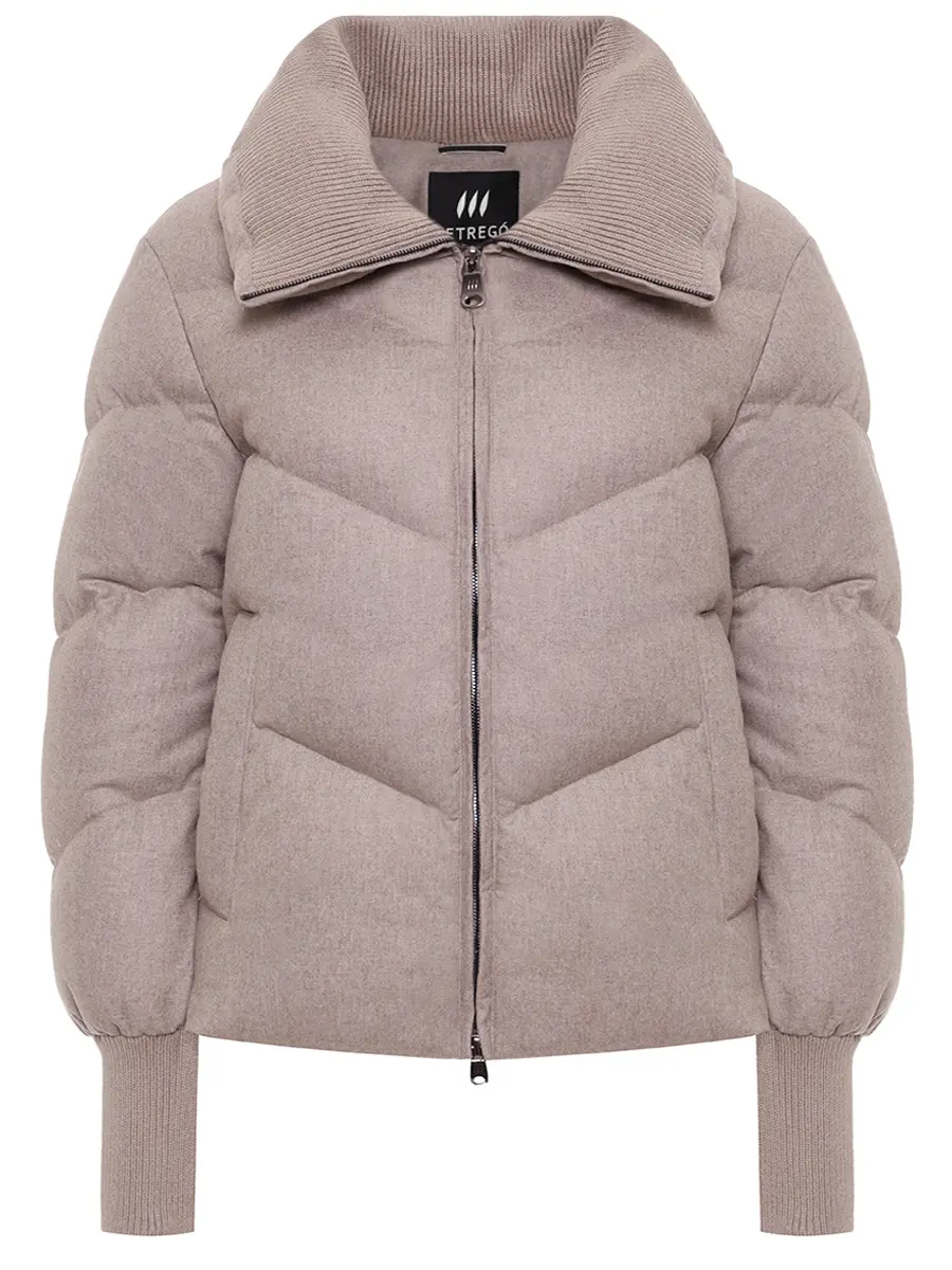 Пуховик стеганый