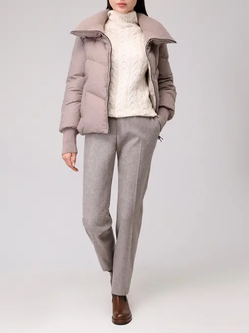 Пуховик стеганый HETREGO