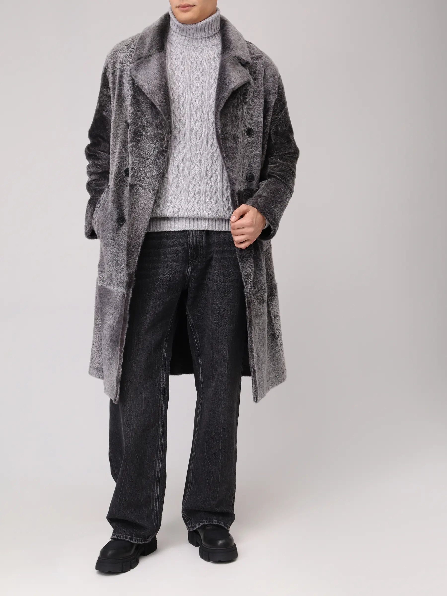 Пальто из овчины