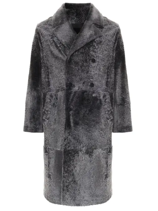 Пальто из овчины YVES SALOMON