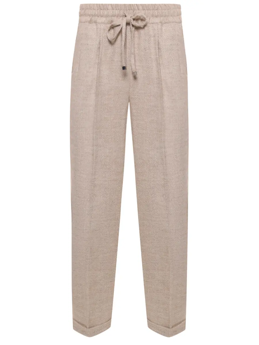 Брюки шерстяные