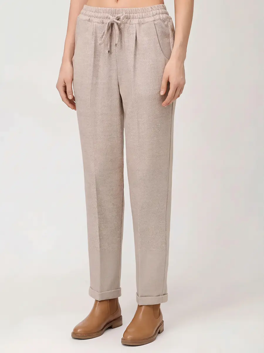 Брюки шерстяные