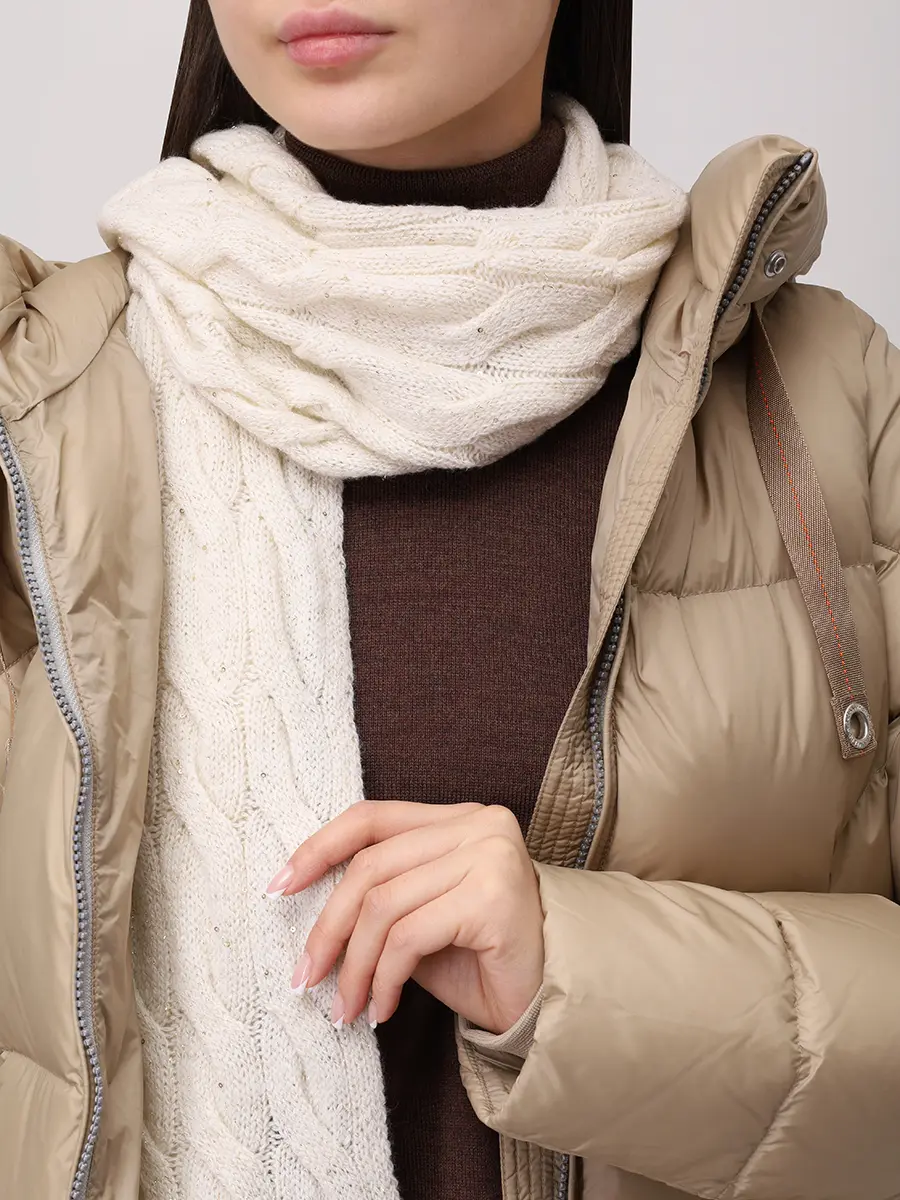 Шарф из шерсти и кашемира