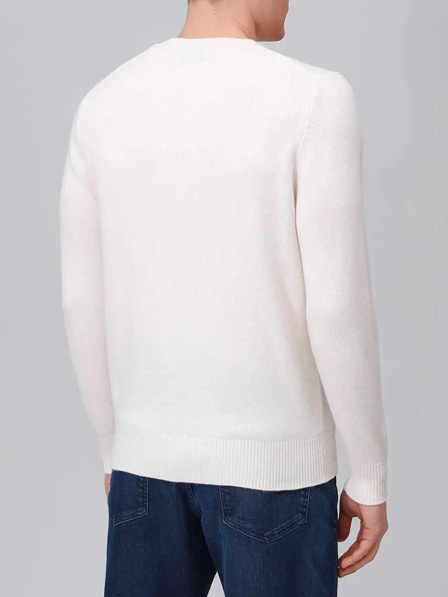 Джемпер из шерсти и вискозы