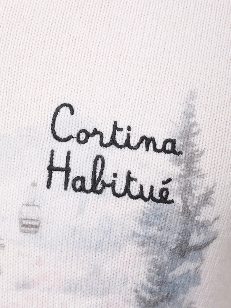 Джемпер из шерсти и вискозы