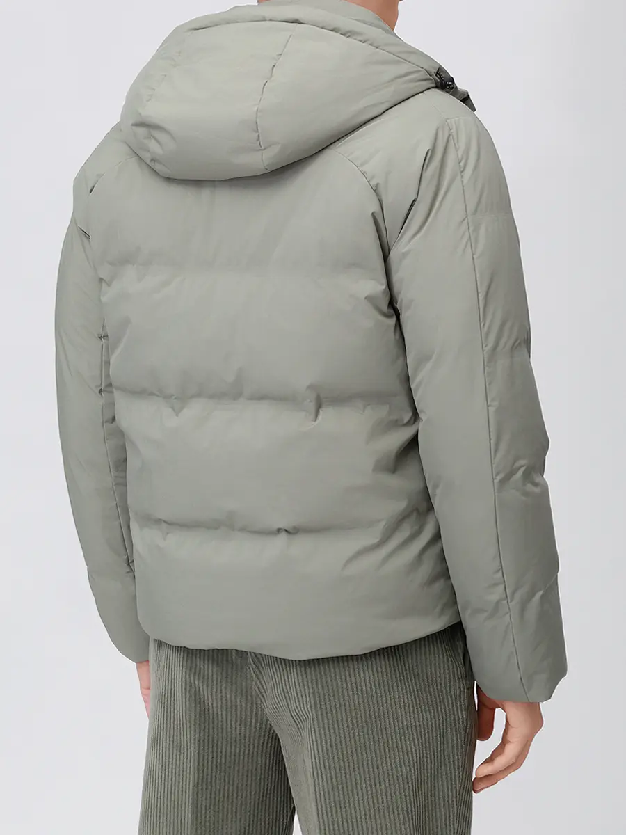 Пуховик стеганый