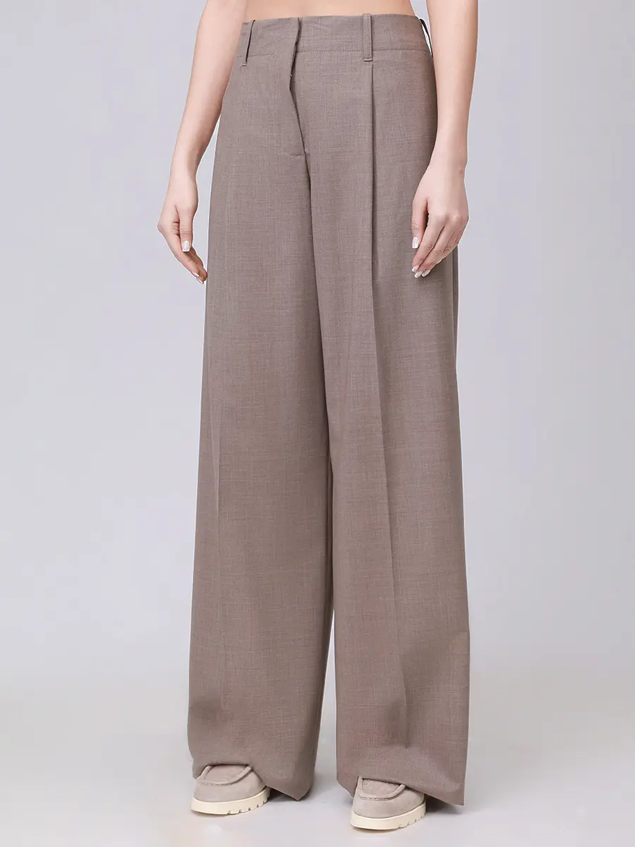 Брюки шерстяные