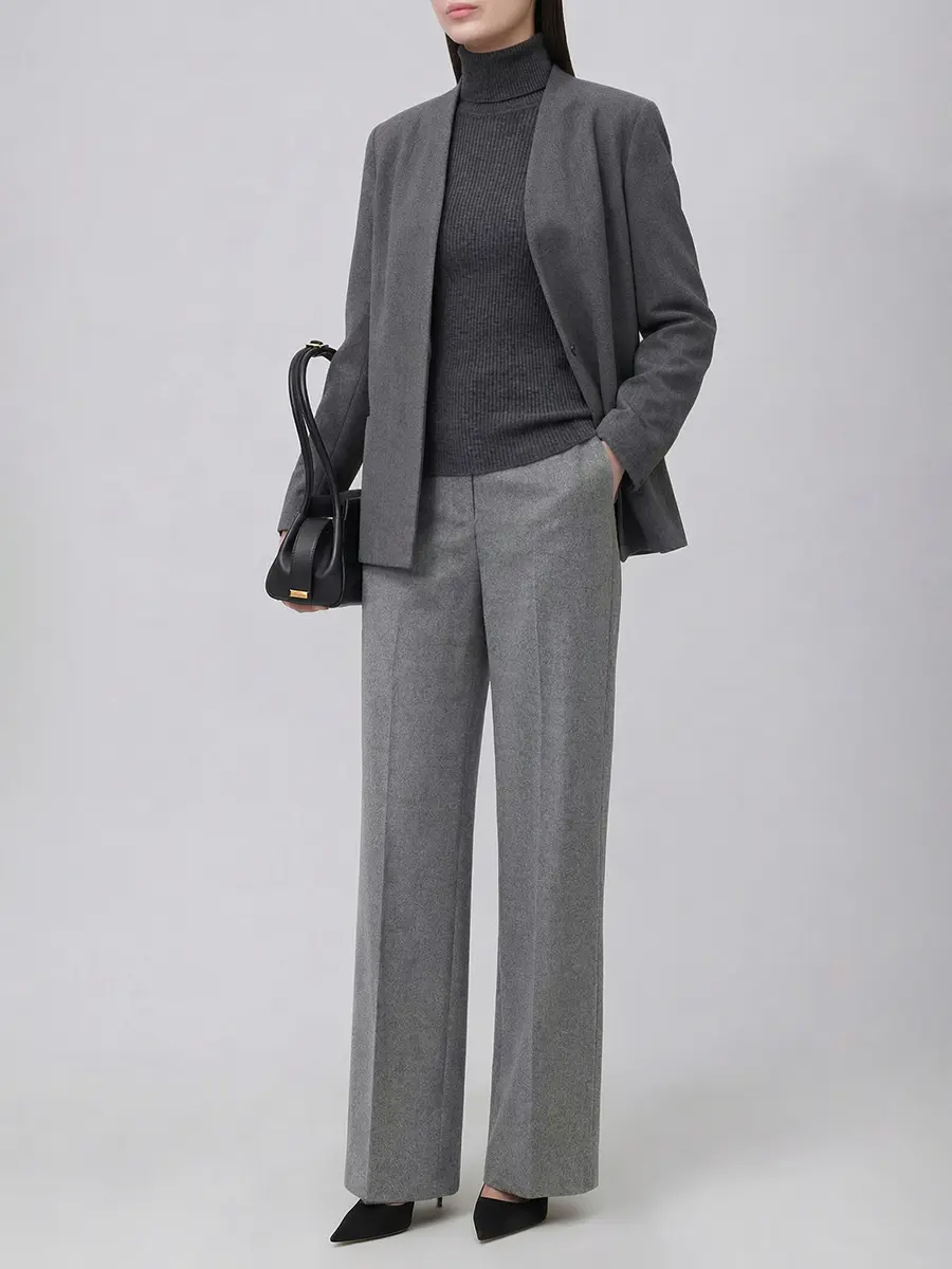 Брюки шерстяные