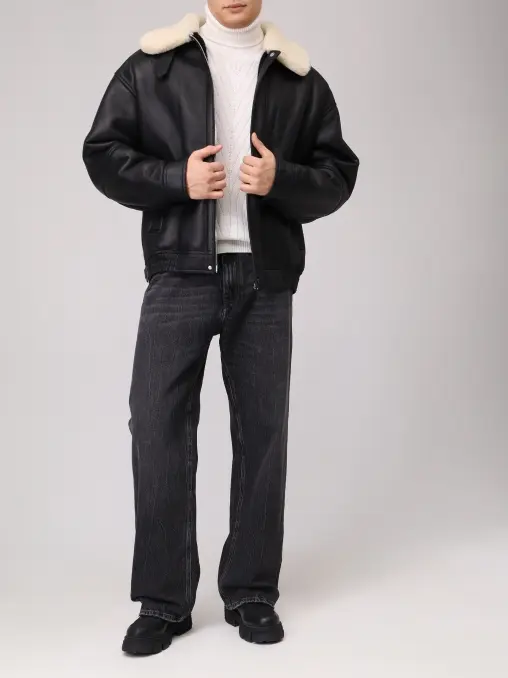 Дубленка из овчины YVES SALOMON