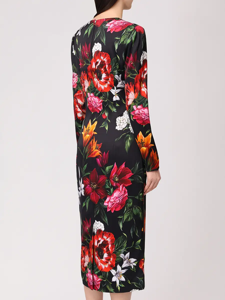 Платье из вискозы