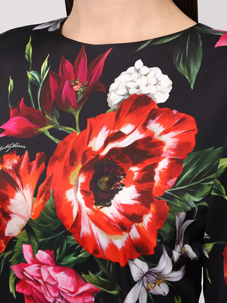 Платье из вискозы