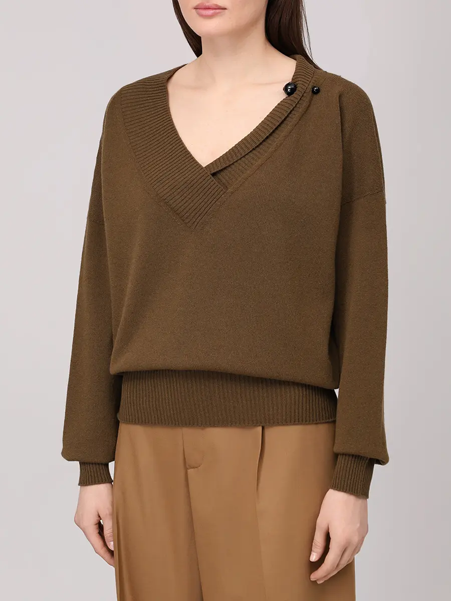 Пуловер кашемировый