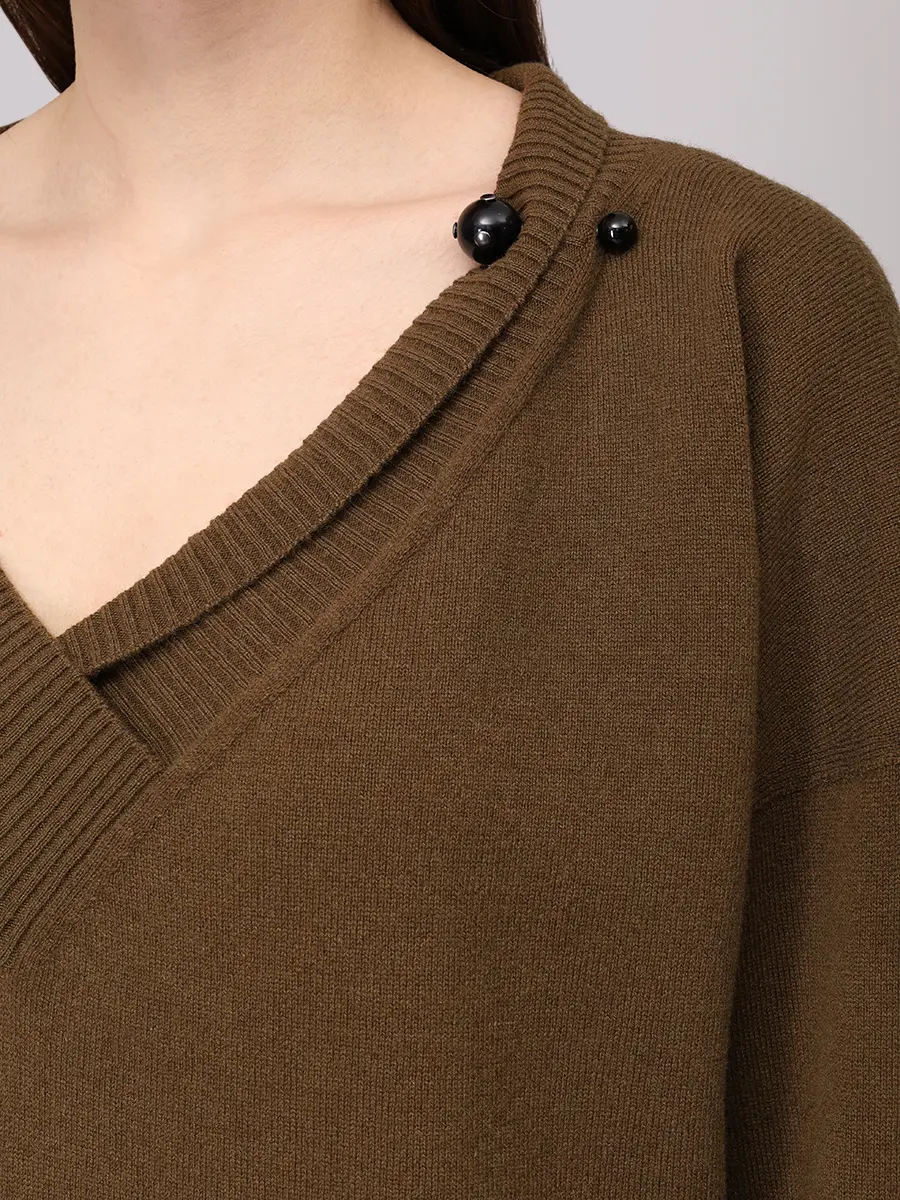 Пуловер кашемировый