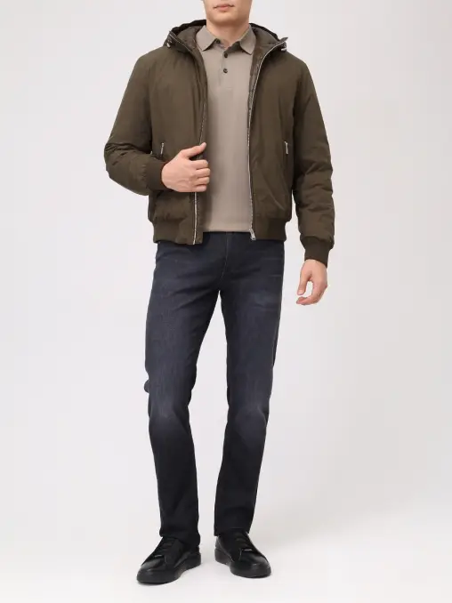 Поло хлопковое BOSS