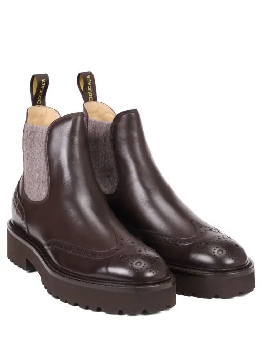 Челси кожаные на меху DOUCAL`S