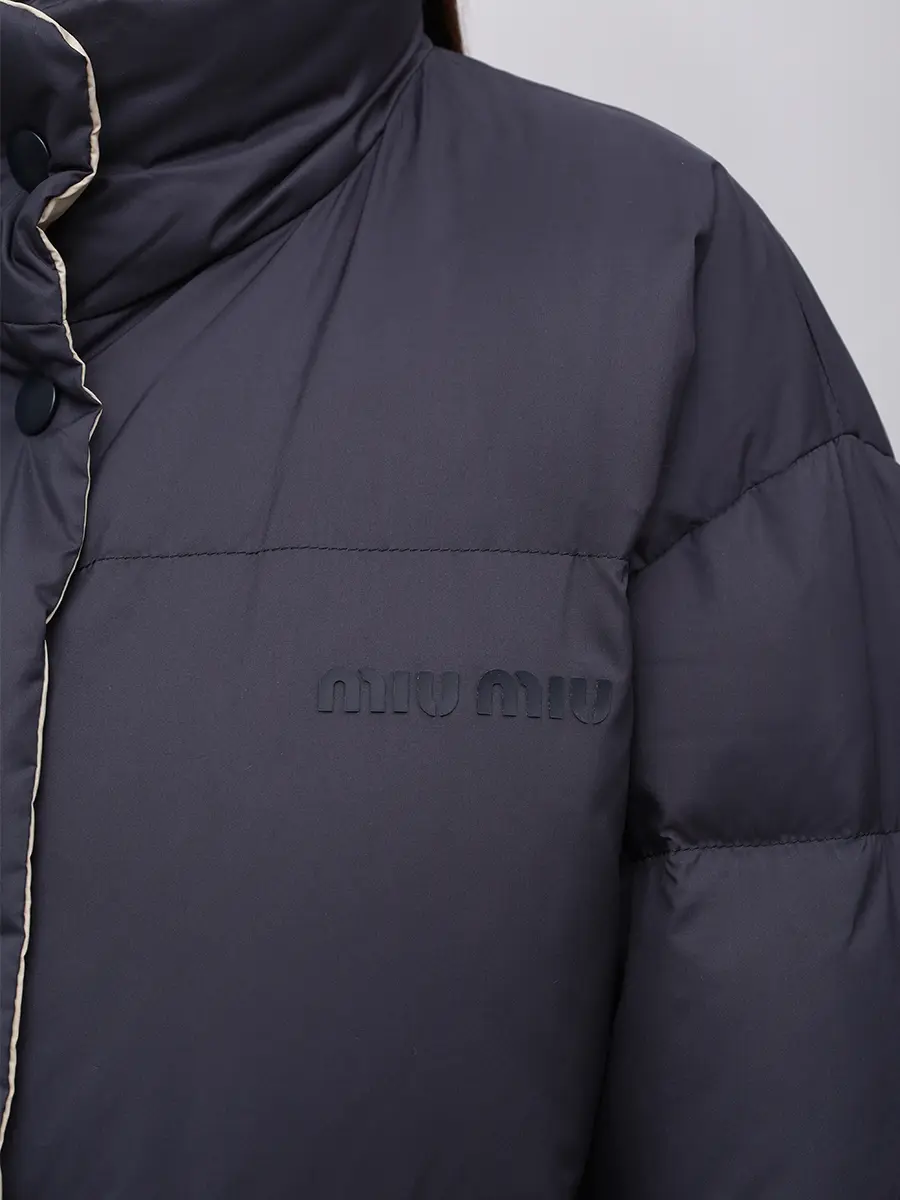 Пуховик стеганый