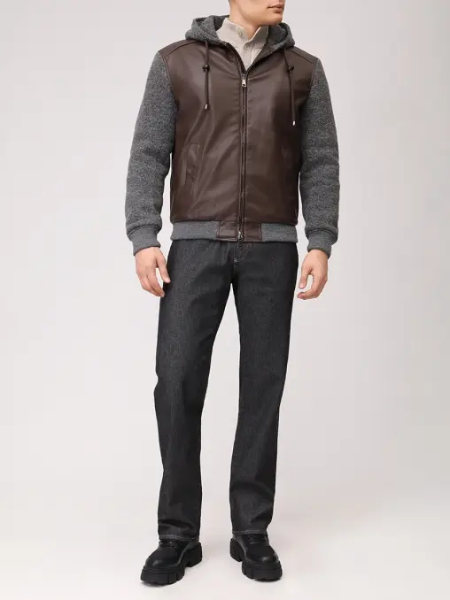 Бомбер комбинированный BOB