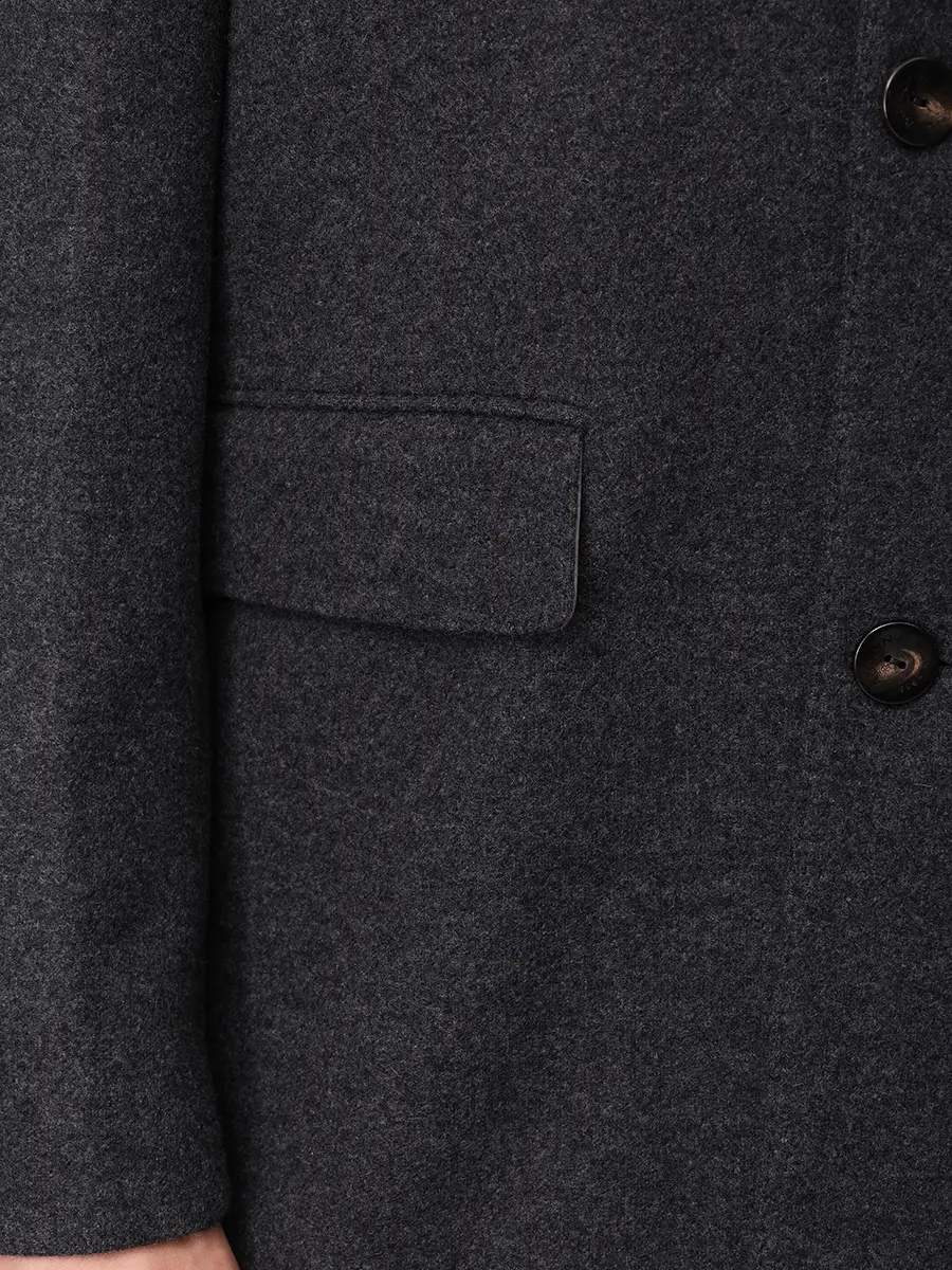 Пальто из кашемира и шерсти