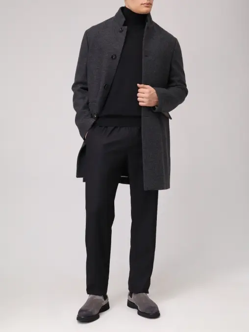 Пальто из кашемира и шерсти AGNONA