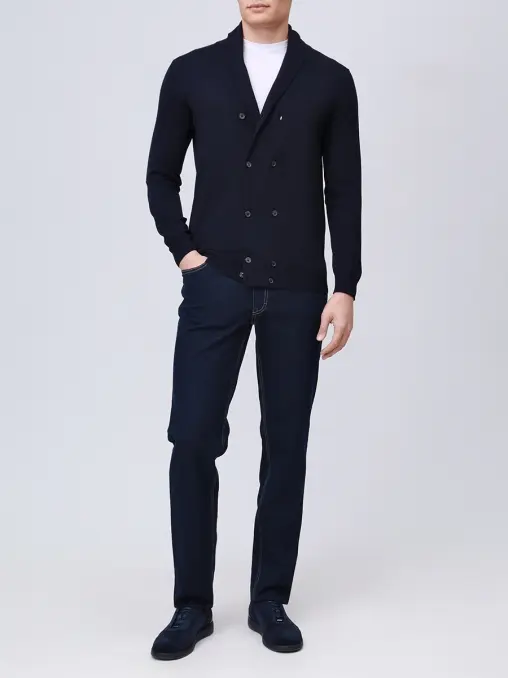 Джинсы Slim Fit хлопковые HILTL
