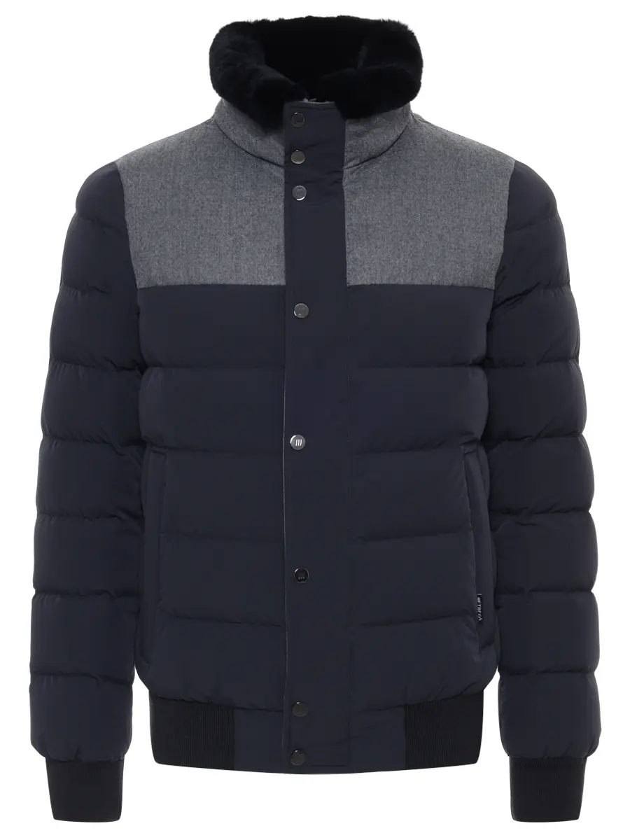 Пуховик стеганый