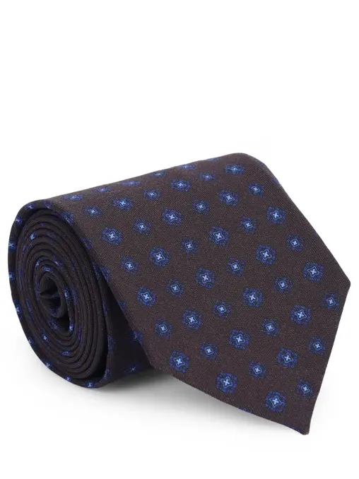 Галстук из шерсти CESARE ATTOLINI