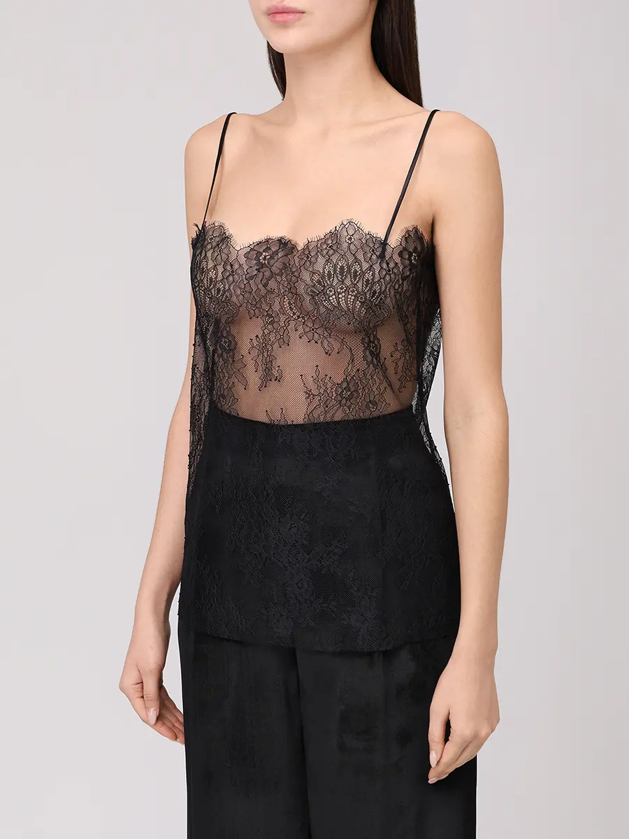 Топ кружевной