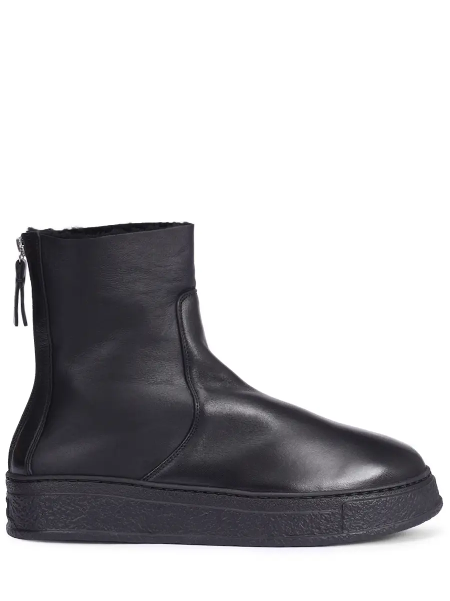 Ботинки кожаные на меху Giuly Warm