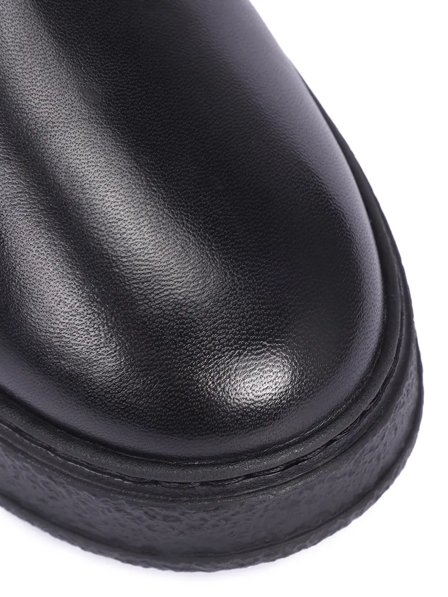 Ботинки кожаные на меху Giuly Warm