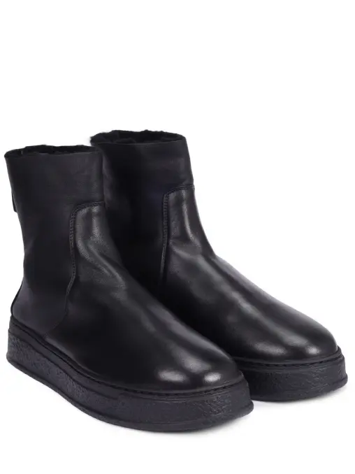 Ботинки кожаные на меху Giuly Warm AGL