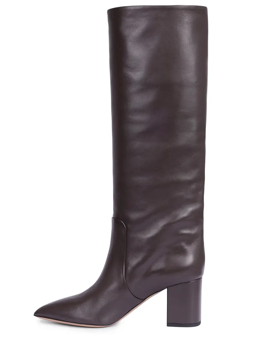 Сапоги кожаные